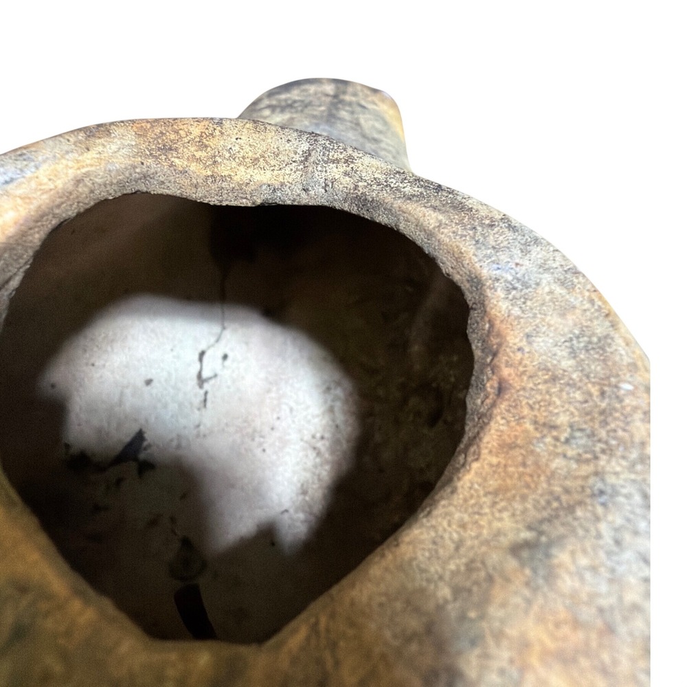 VTG Wabi-Sabi Seagull Hollow Clay Seabird Folk Art Coastal - Picture 10 of 10